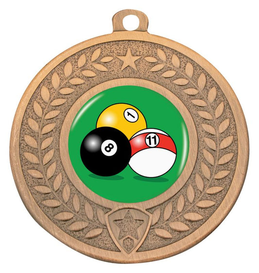 DMK129B Distinction Pool Medal Bronze 5cm