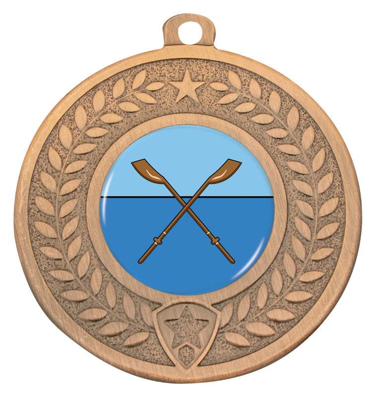 DMK144B Distinction Rowing Medal Bronze 5cm