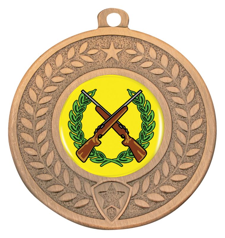 DMK154B Distinction Rifles Medal Bronze 5cm