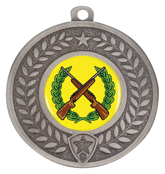 DMK154S Distinction Rifles Medal Silver 5cm