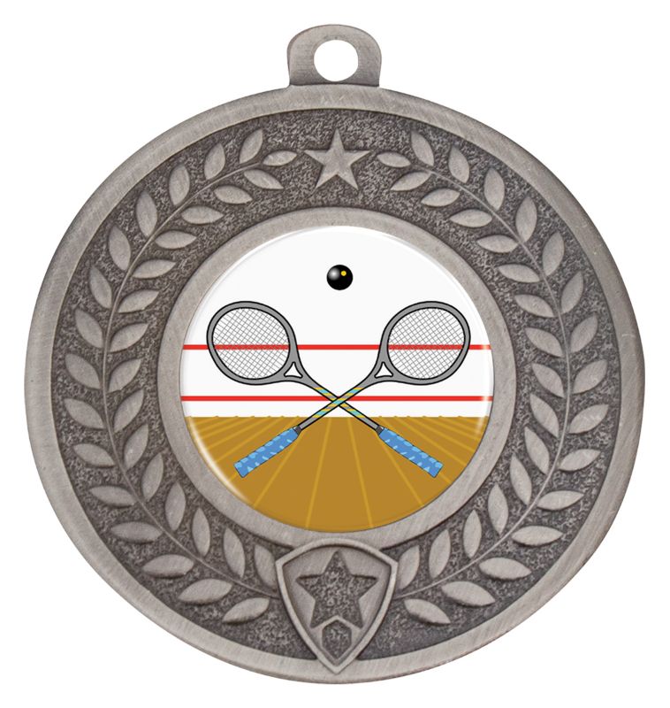 DMK162S Distinction Squash Medal Silver 5cm