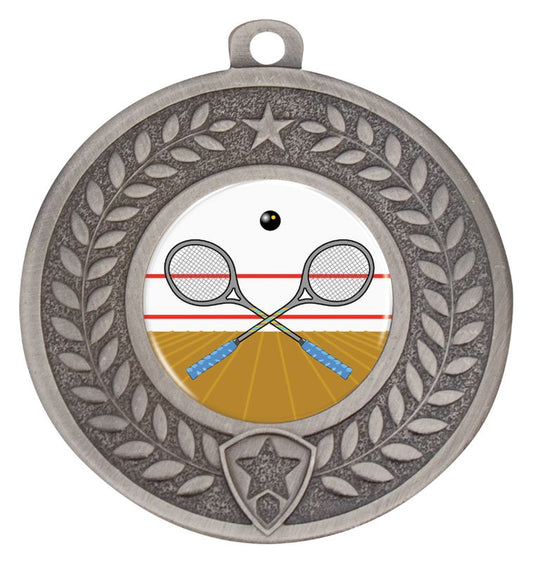 DMK162S Distinction Squash Medal Silver 5cm