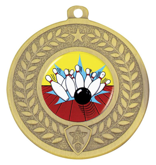 DMK174G Distinction Strike Medal Gold 5cm