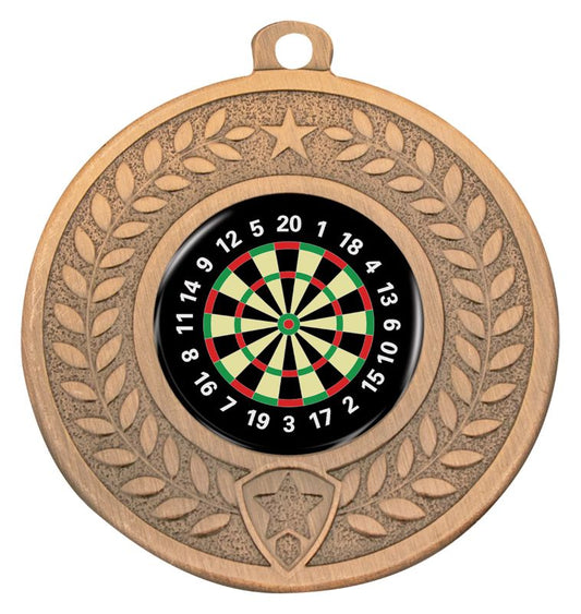 DMK66B Distinction Dartboard Medal Bronze 5cm