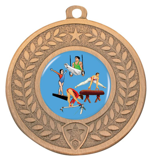 DMK92B Distinction Gymnastics Medal Bronze 5cm