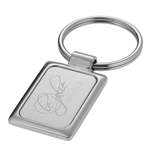 E1296 Metal keyring 4.3cm