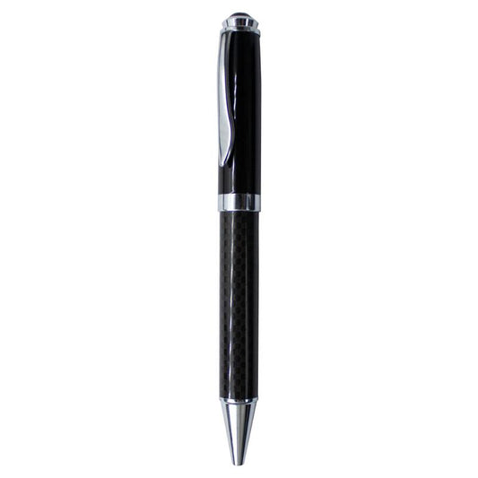 E698 Carbon Fibre Ballpoint Pen 14cm