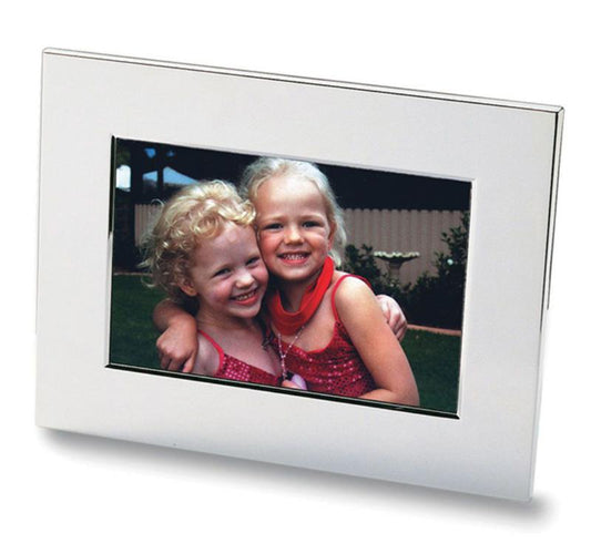 E8811 Nickel plated photo frame 20cm