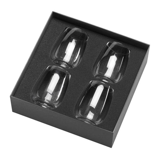 E9936 Four Stemless Wine Glasses 27cm