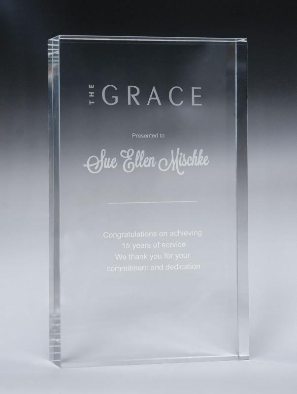 EAC3A Arctic Acrylic Rectangle 15cm