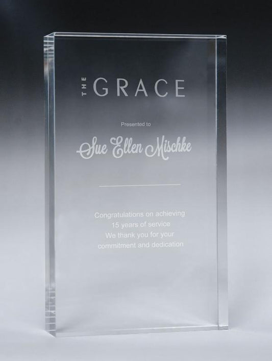 EAC3A Arctic Acrylic Rectangle 15cm