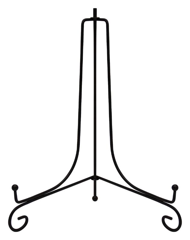 EK19 Metal Black Easel Holder 25cm