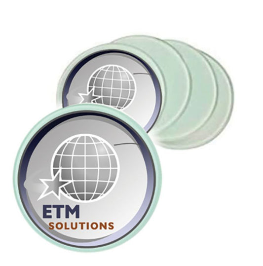 ES109 Sub. Glass Coaster 10cm