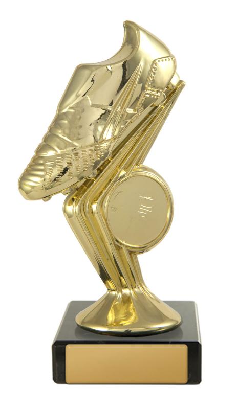 F24-2123 Golden Boot on Base 13.3cm