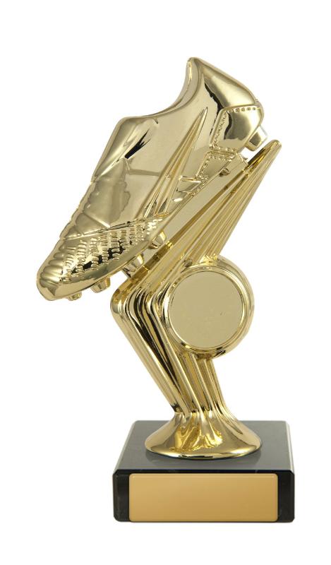 F24-2124 Golden Boot on Base 15.3cm