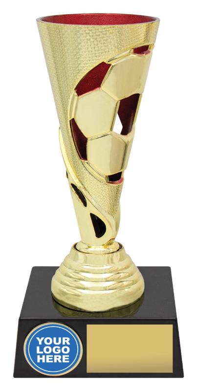 F4024 Football Copa - Red 17cm