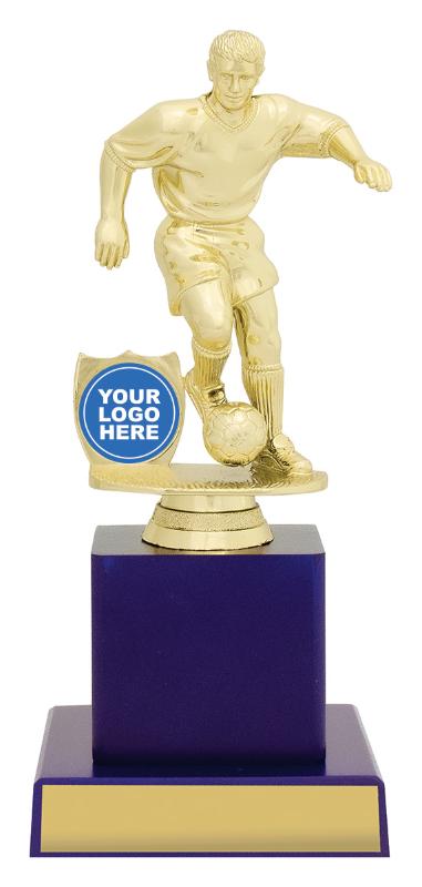 F4087 Football Blue Column Series 19.5cm