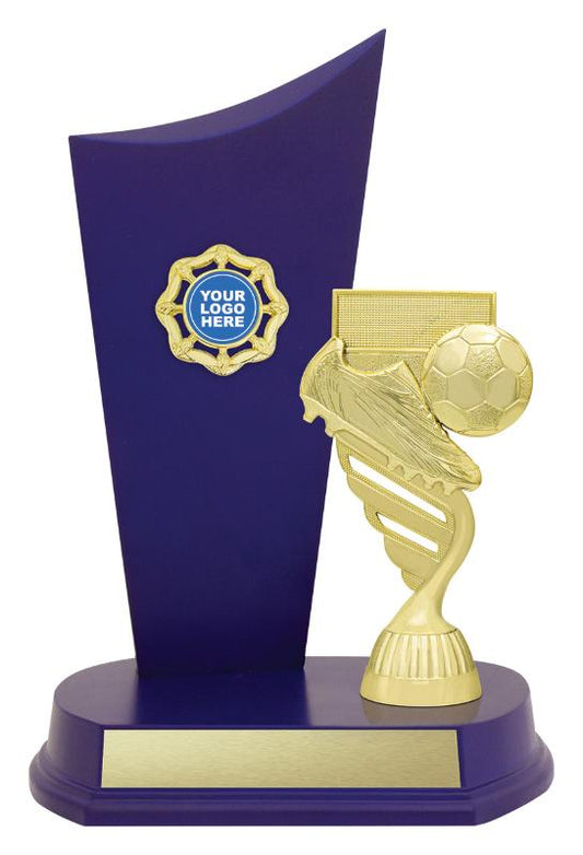 F4095 Football Blue Crest 26cm