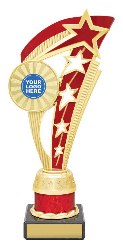 F4116 Football Echo Star - Red 23.5cm