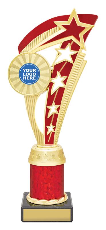 F4117 Football Echo Star - Red 26cm