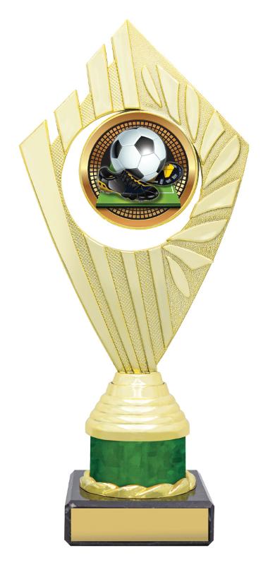 F4150 Football Flyer Series - Gold / Green 23cm