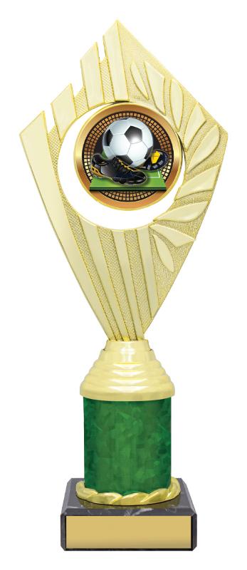 F4151 Football Flyer Series - Gold / Green 26cm