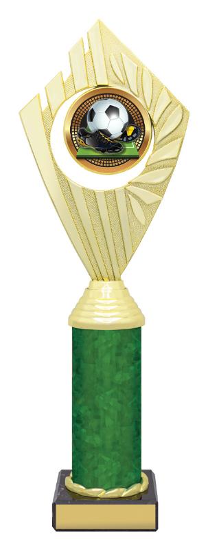 F4153 Football Flyer Series - Gold / Green 30.5cm