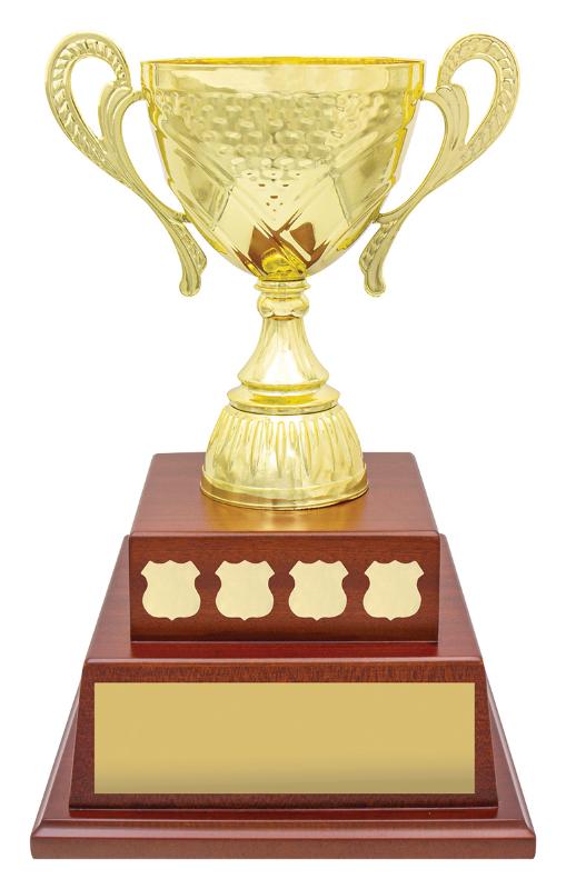 F4157 Football Claremont Tiered Perpetual 32.5cm
