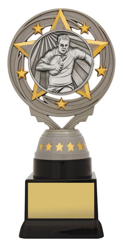 FT215C Silver Torch Rugby Male 18cm