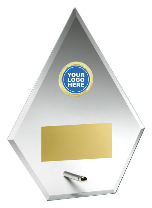 GA631L Glass Arrow Award 20cm