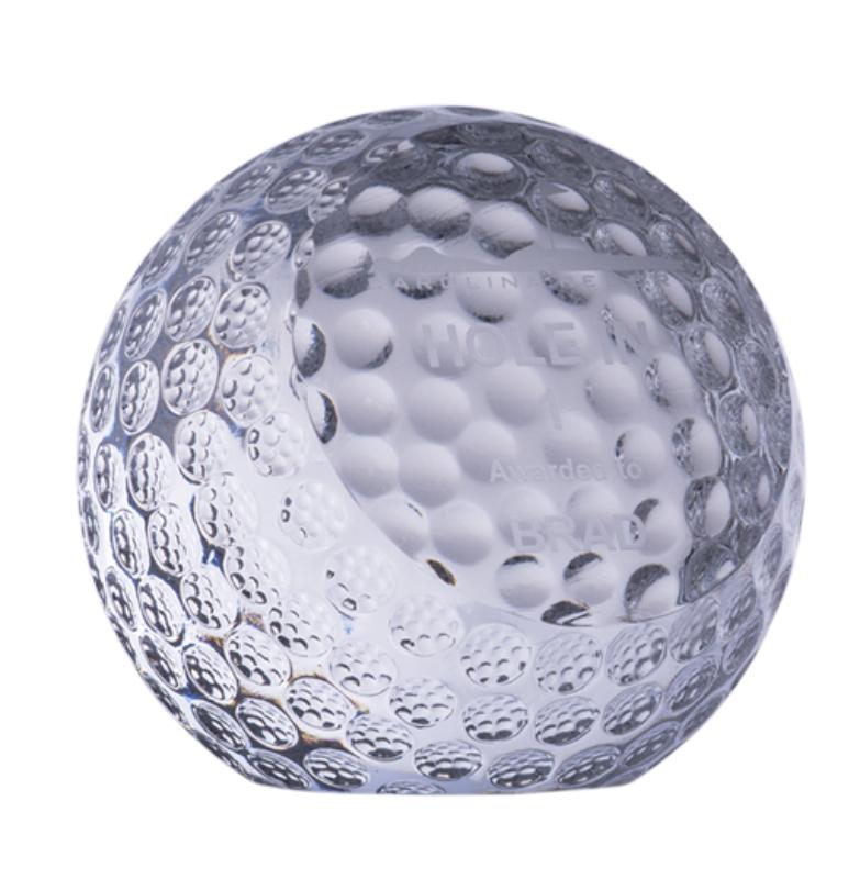 GC04A Crystal Golf Ball 10cm