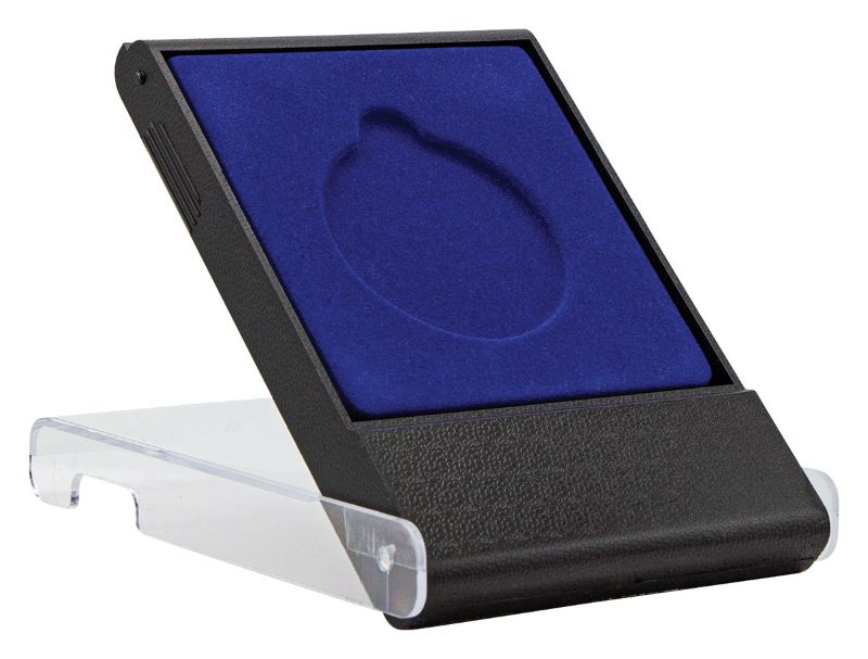 H165 Medal Box for 50mm Medal - Clear Cover 13cm