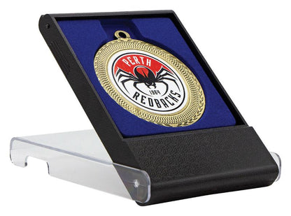 H167 Medal Box for 70mm Medal - Clear Cover 12cm