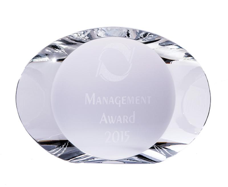 IC02C Infiniti Crystal - Oval 14cm