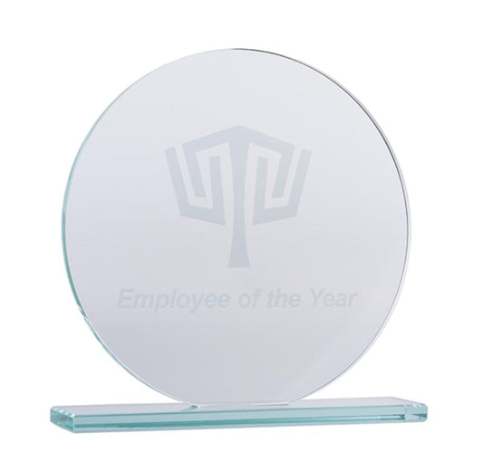 JADE3A Jade Glass - Circle 11cm