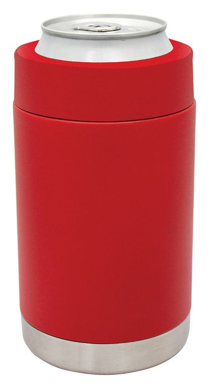 LCH16 Stainless Steel Red Can Caddy 13.5cm