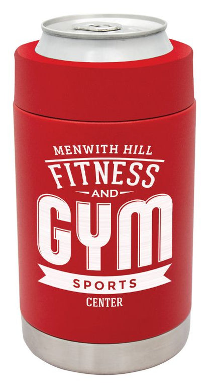 LCH16 Stainless Steel Red Can Caddy 13.5cm