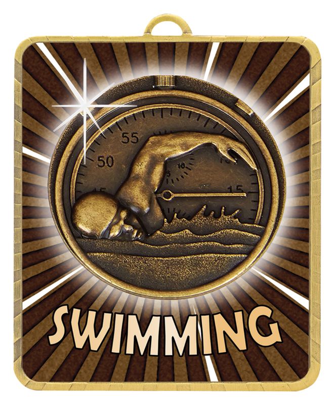 LM002G Lynx Medal Swim