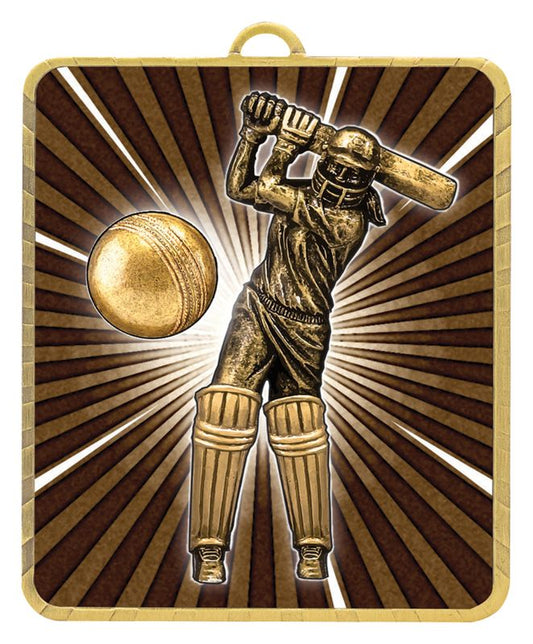 LM016G Lynx Medal F/Cricket Batting
