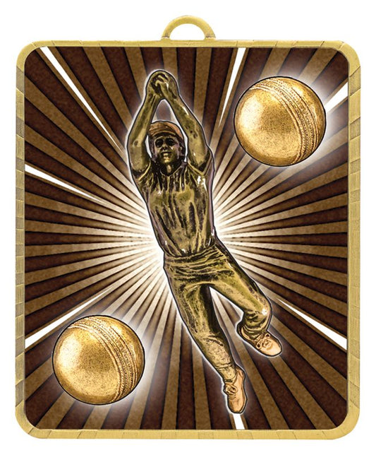 LM020G Lynx Medal F/Cricket Fielder