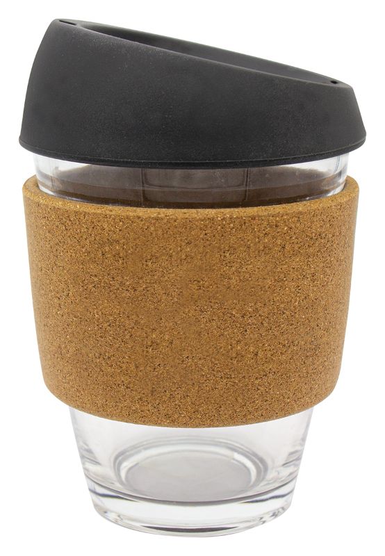 LMG71 Glass Coffee Remedy Mug with Cork Collar