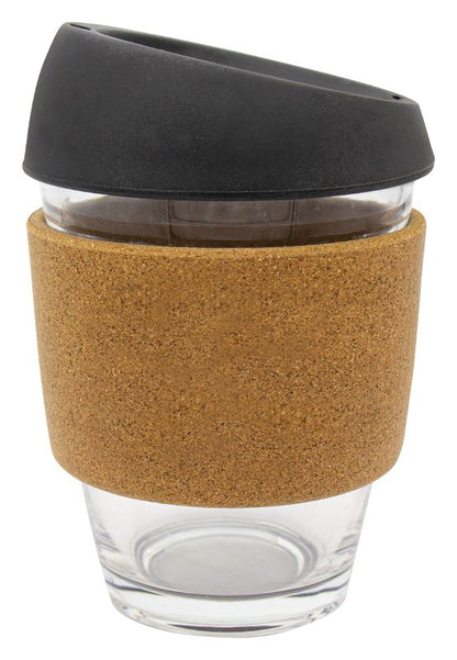 LMG71 Glass Coffee Remedy Mug with Cork Collar