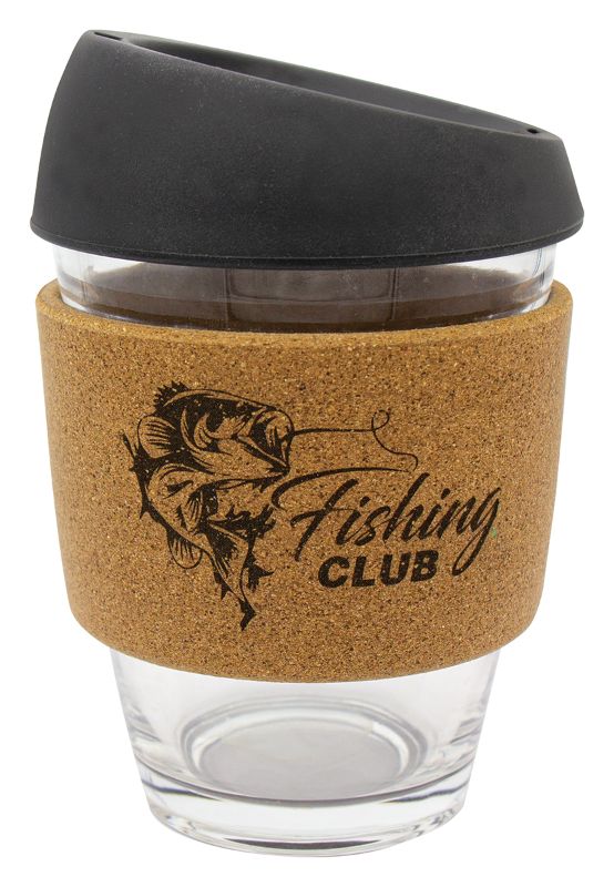 LMG71 Glass Coffee Remedy Mug with Cork Collar