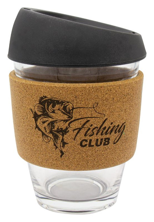 LMG71 Glass Coffee Remedy Mug with Cork Collar