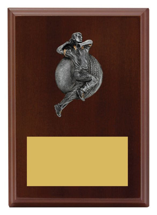 LPF411B Plaque Male Bowling 175mm