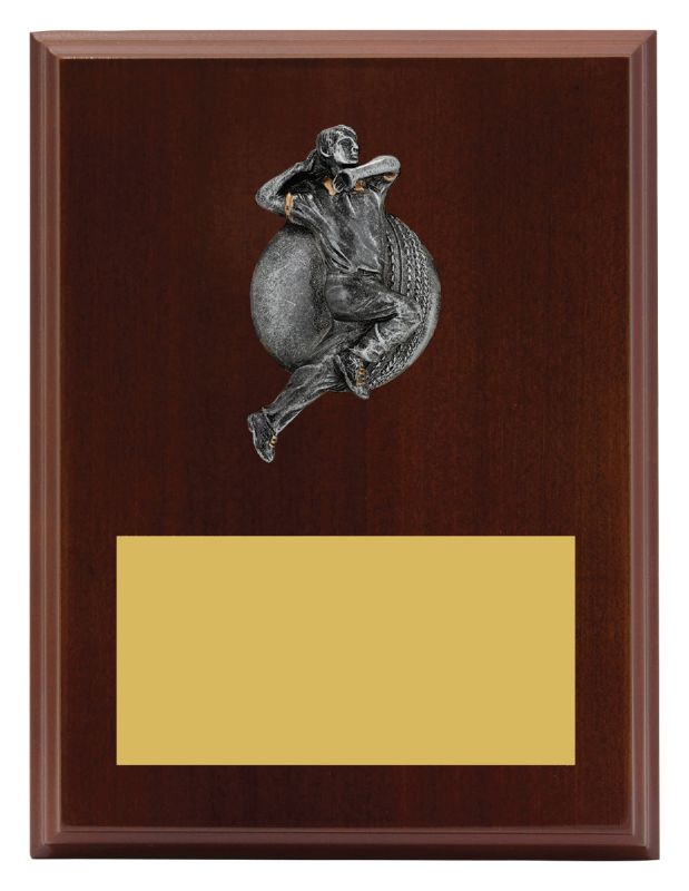 LPF411C Plaque Male Bowling 200mm