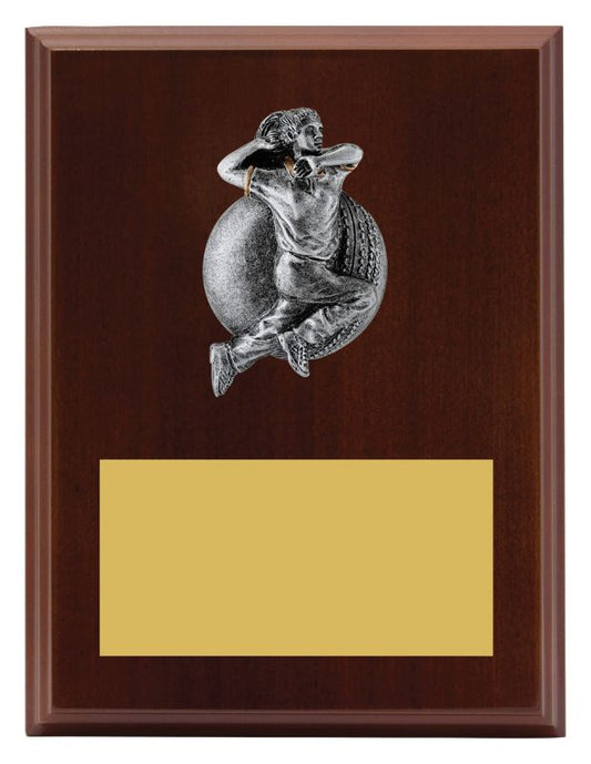 LPF415C Plaque Female Bowling 200mm