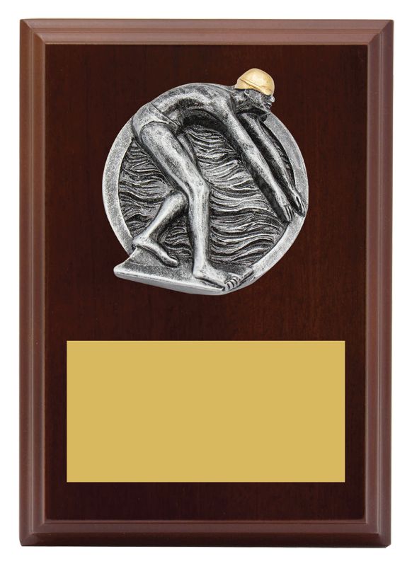 LPF471A Plaque Peak Male Swim 150mm