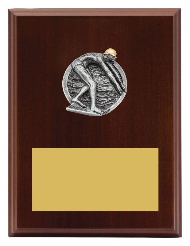LPF471C Plaque Peak Male Swim 200mm