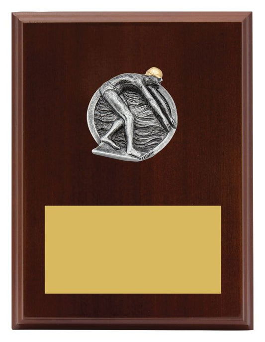 LPF471C Plaque Peak Male Swim 200mm